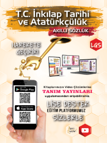 8. Sınıf İnkılap Tarihi Akıllı Sözlük - TANIM YAYINLARI