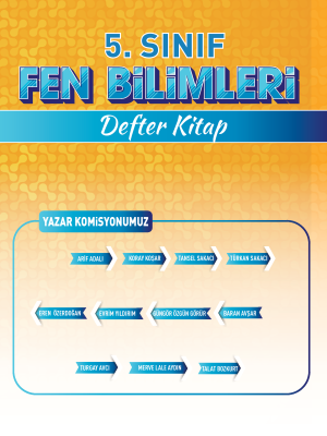5. Sınıf Fen Bilimleri Defter Kitap - MOZAIK - 2024-25