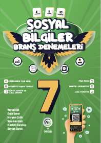 7.sınıf Sosyal Bilgiler 10 lu Branş Denemeleri - AV YAYINLARI - 2025-26
