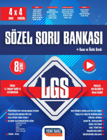 LGS SÖZEL SORU BANKASI - YENİTARZ