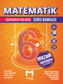 6. Sınıf MATEMATİK SORU BANKASI - MOZAİK YAYINLARI - 2025-26