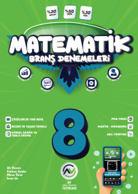 8.SINIF MATEMATİK 10LU BRANŞ DENEME - AV YAYINLARI - 2025-26