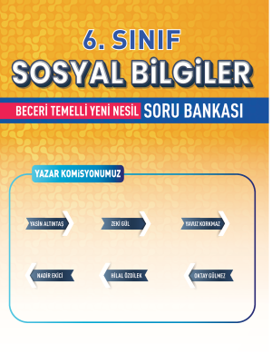 6. Sınıf SOSYAL BİLGİLER SORU BANKASI - MOZAİK YAYINLARI - 2025-26