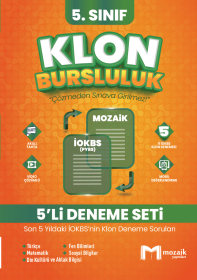 5.SINIF 5 Lİ KLON: 2025 İOKBS DENEMESİ  - MOZAİK YAYINLARI - 2025-2026
