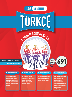 8. Sınıf - Beyin Takımı - Türkçe 1. Dönem SB - 2024