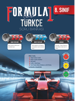 8. Sınıf Türkçe SORU BANKASI - FORMULA-1