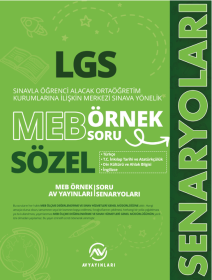 MEB Sözel Örnek Soru Senaryoları-25-26