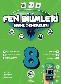 8.SINIF FEN BİLİMLERİ 10LU BRANŞ DENEME - AV YAYINLARI - 2025-26