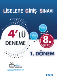 8. Sınıf 1. Dönem 4lü Deneme Sınavı - İŞLEYEN ZEKA