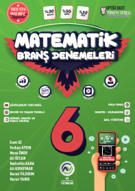 6.SINIF MATEMATİK 10 LU BRANŞ DENEMELERİ - 2025-26
