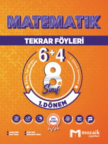 8. Sınıf Matematik Tekrar Föyleri - MOZAİK YAYINLARI - 2024