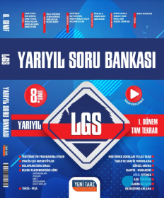 8. SINIF - YARIYIL SORU BANKASI - YENİTARZ