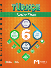 6. Sınıf TÜRKÇE DEFTER - MOZAİK - 25-26