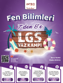 8.SINIF FEN BİLİMLERİ 7DEN 8E YAZ KAMPI - İNTRO YAYINLARI - 2024-25