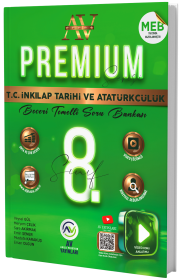 8.SINIF İNKILAP TARİHİ PREMİUM SORU BANKASI - AV YAYINLARI - 2025-26