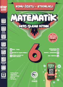 6. SINIF MATEMATİK DERS İŞLEME KİTABI - 2025-26