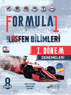 8. Sınıf Fen Bilimleri - Formula I. DÖNEM Branş Deneme - 2023