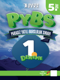 5.Sınıf Parasız Yatılılık Bursluluk Sınavı - İşleyen Zeka - 2022