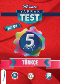 5. Sınıf - Yaprak Test - Türkçe - İLK ÖNCE