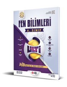 ULTİ YAYINLARI 6. SINIF FEN BİLİMLERİ HAFTALIK ÖDEV FÖYLERİ - 2024
