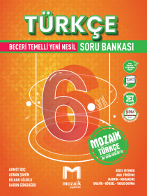 6. Sınıf TÜRKÇE SORU BANKASI - MOZAİK - 25-26