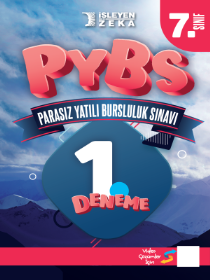 7.Sınıf Parasız Yatılılık Bursluluk Sınavı - İşleyen Zeka - 2022