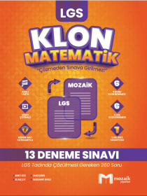 8. Sınıf Matematik Klon Deneme - MOZAİK YAYINLARI - 2024-25
