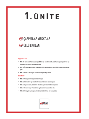 FULL MATEMATİK 8.SINIF ETKİNLİKLİ SORU BANKASI - 2025