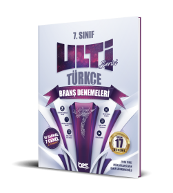 7. SINIF ULTİ SERİSİ TÜRKÇE BRANŞ DENEMELERİ - 2023
