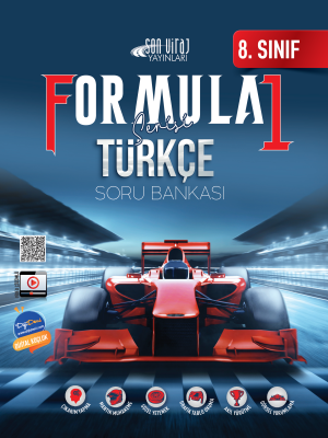 8. SINIF TÜRKÇE SORU BANKASI - FORMULA 1 - SON VİRAJ YAYINLARI - 2025-26