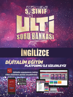ULTİ YAYINLARI 5. SINIF İNGİLİZCE SORU BANKASI - 2024