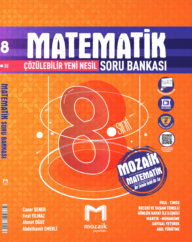 8. Sınıf Matematik Soru Bankası - MOZAIK - 2025-26