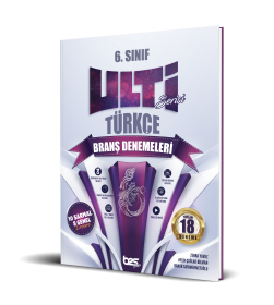 6. SINIF ULTİ SERİSİ TÜRKÇE BRANŞ DENEMELERİ - 2023