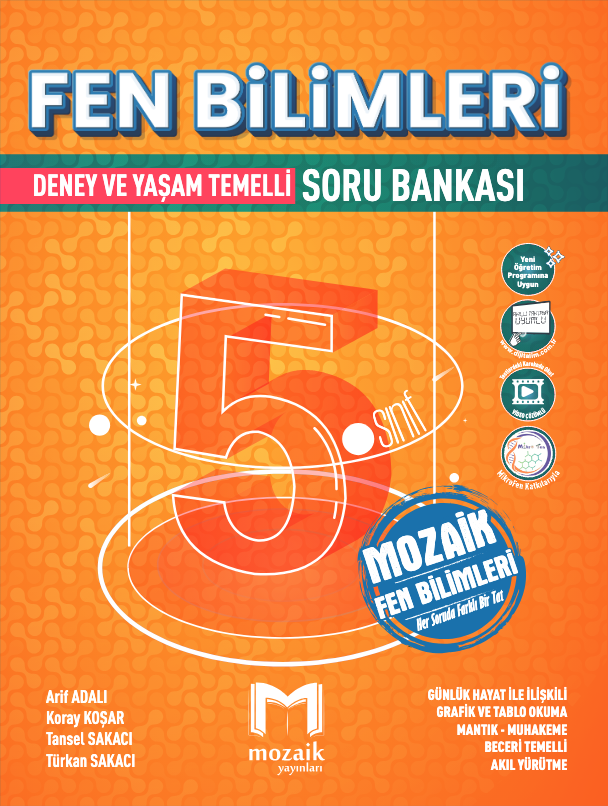 5.Sınıf Fen Bilimleri S.B.-MOZAİK YAYINLARI-24-25