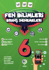 6.SINIF FEN BİLİMLERİ 10 LU BRANŞ DENEMELERİ - 2025-26