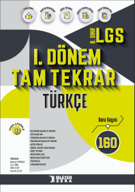 8. Sınıf Türkçe İşleyen Zeka 1. Dönem Soru Bankası - 2023
