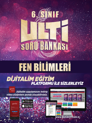 2025 - 6. SINIF FEN BİLİMLERİ SORU BANKASI - ULTİ YAYINLARI