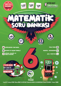 6.SINIF MATEMATİK 10 LU BRANŞ DENEME HEDİYELİ SORU BANKASI - 2025-26