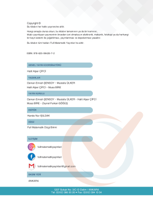 8.SINIF MATEMATİK 14LÜ DENEME - FULL YAYINLARI - 2024-25